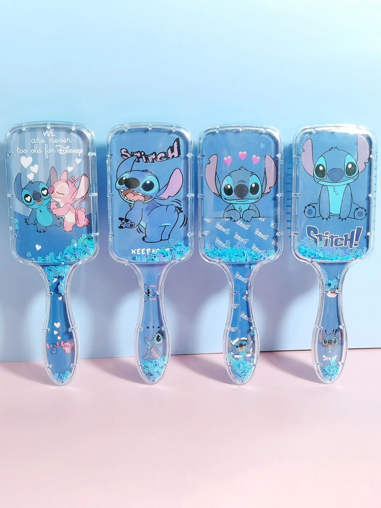 Stitch Cartoon Hair Brush